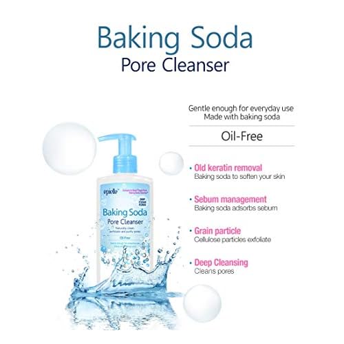 Epielle Baking Soda Pore Cleanser | Oil-Free, Gentle Daily Use | Cleanse & Exfoliate Pores for Oily & Combination Skin | 6.77 FL OZ | 2 Pack | Korean Skincare