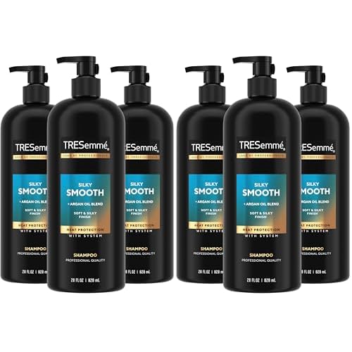 TRESemm? Anti-Frizz Shampoo For Frizzy Hair Formulated With Pro Style Technology 28 Fl Oz,(Pack of 6)