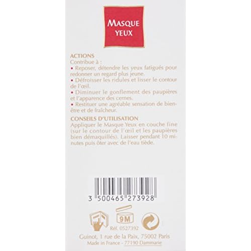 Guinot Instant Eye Mask, 1.05 oz