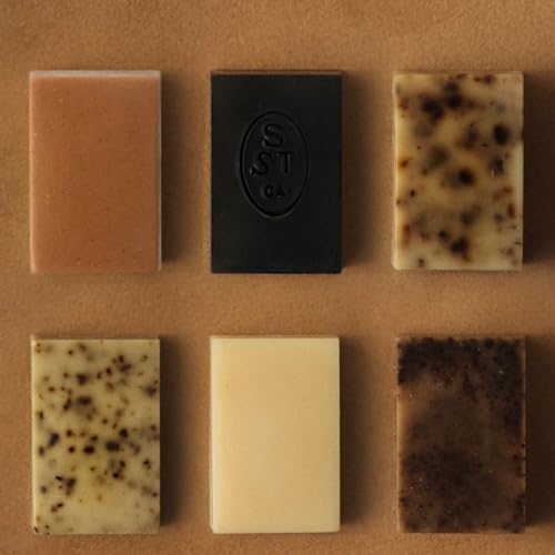 Summer Solace Tallow Soap Bar All-Natural Face & Body Wash Brick Deeply Nourishing Handcrafted Moisturizing Bar for Dry, Sensitive Skin Unscented 4.9oz (Pure)