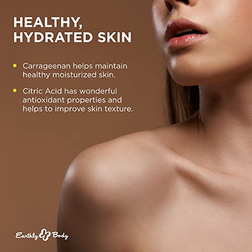 Earthly Body WaterSlide, 8 fl. oz. - Personal Moisturizer - 100% Natural, Water-Based Formula - Vegan & Cruelty Free