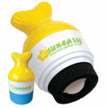 Sun-Easy Sunscreen Applicator, Refillable Roll-On with Sponge for Kids and Babies, Fun, Fast and Mess-Free application, Holds 80 ml, Fish/Blue Cap