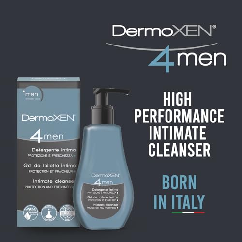 Men's Intimate Wash | pH Balanced Daily Hygiene Gel | Freshness & Odor-Control Formula with Menthol | Gentle Cleansing for the Groin Area | Male Hygiene Product | 4.23 fl oz
