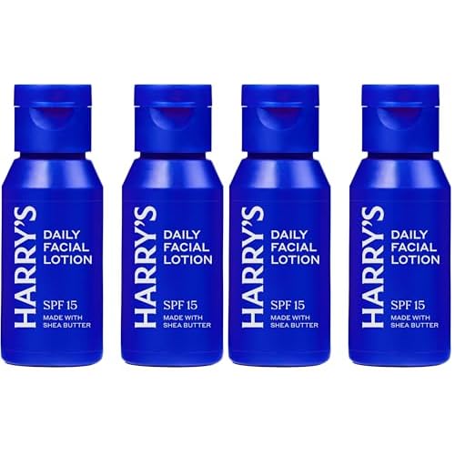 Harry's Face Lotion with SPF Face Moisturizer,1.7 Fl Oz,(Pack of 4)