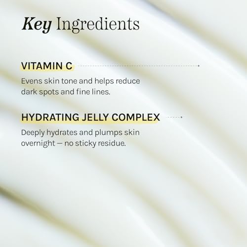 The Cr?me Shop Korean Skincare | Overnight Gel Mask for Moisturizing and Hydrating, Anti-Aging, Relief facial skin care - 2.36 oz (Vitamin C)