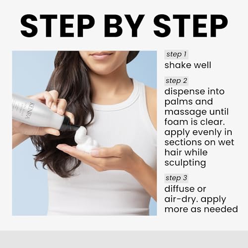 Kenra Curl Glaze Mousse 13 | Curl Control Glaze | Provides Frizz Control & Humidity Resistance | All Hair Types