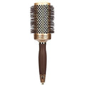 Olivia Garden NanoThermic 50th Anniversary Ceramic + Ion Round Thermal Hair Brush - Not Electrical - Professional Blowout Brush for Normal to Thick Hair