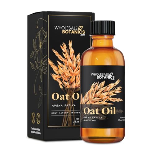Wholesale Botanics Oat Oil | Cold-Pressed Carrier Oil Lightweight Moisturizer for Skin & Hair | For Soaps, Lotions, & Candles | Vegan & Cruelty Free (2 fl oz)