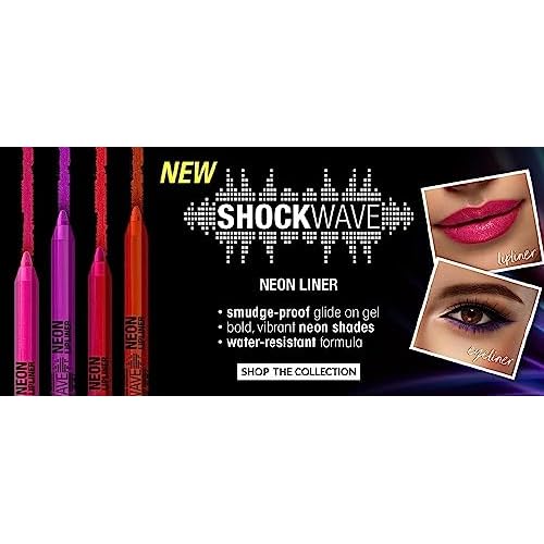 L.A. Girl Shockwave Lipliner, Fiery GP734 (Pack of 2)