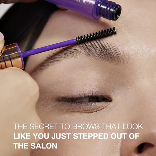 Clear Eyebrow Gel ? Long-Lasting Formula for Laminated Look, Clump & Flake Free ? Double-Sided Brush for Easy Application, 0.17 fl.oz. ? Laminatrix