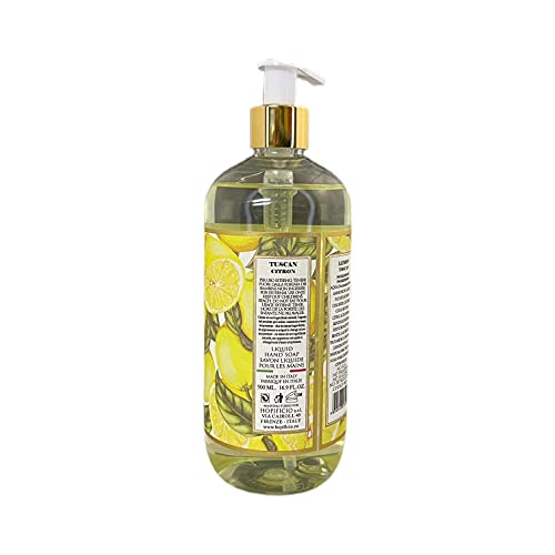 ? Luxury Liquid Hand Soap: Hypoallergenic, Sulfate-free, Regenerating, Moisturizing & Gently Cleansing Liquid Soap, 16.9 Fl Oz (Tuscan Lemon)