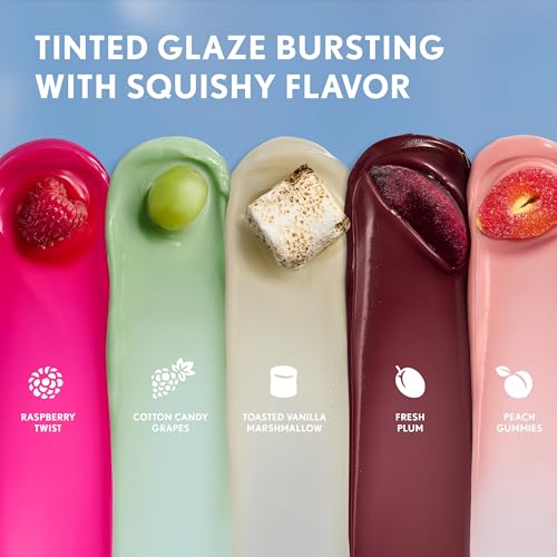 COVERGIRL Clean Fresh Squishy Glaze¢â Lip Butter Balm, Flavored, Non-Sticky, with Vitamin E & Shea Butter ? 140 Toasted Vanilla (Sheer Beige)