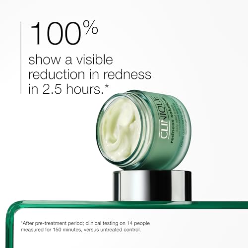 Clinique Redness Solutions Daily Relief Cream with Microbiome Technology, 1.7 Fl Oz