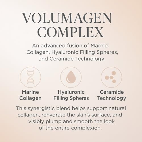 Consult Beaute Volumagen - Collagen Facial Serum Concentrate for Nourishing & Plumping Skin - Hydrates and Temporarily Fills for Smoother, Bouncy Skin - Hyaluronic Acid & Vitamin C - 2 Fl. Oz.