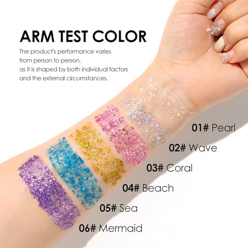 Body Glitter Face Glitter Gel Hair Glitter Self Glitter Gel Party Accessories (02)