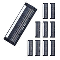 Foldable & Silicone Back Hair Body Shaver Refill Cartridges,3 Blade Razor for Men, 10 Razors Included