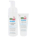 Sebamed Clear Face Care Gel (50mL) Cleansing Foam (150mL) Bundle for Impure and Acne Prone Skin - Made in Germany