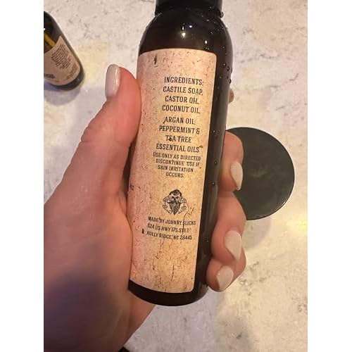 Johnny Slicks Hair and Beard Grooming Kit | Organic Pomade, Beard Oil, Beard Wash | USA Made, Veteran Owned (Anti-Itch, Anti-Dandruff, Promotes Growth), Original Scent