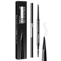 Browcharm Microblading Eyebrow Pencil for Women,0.1mm Ultra-Fine Mechanical Pencil,Draws Tiny Brow Hairs and Fills in Sparse Areas and Gaps,Makeup Brow Definer Waterproof (mini 01 Black)