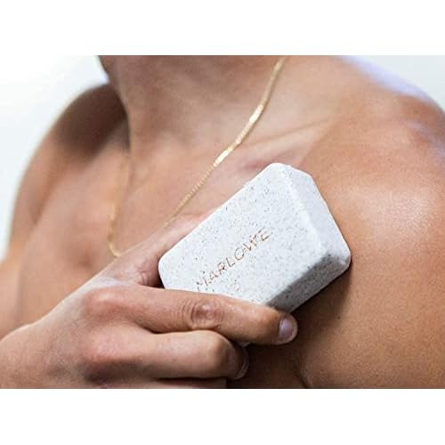 Marlowe. No. 102 Men's Body Scrub Soap 7oz (Variety Pack) | Best Exfoliating Bar for Men | Made w/Natural Ingredients | Green Tea Extract | Features 3 Amazing Scents