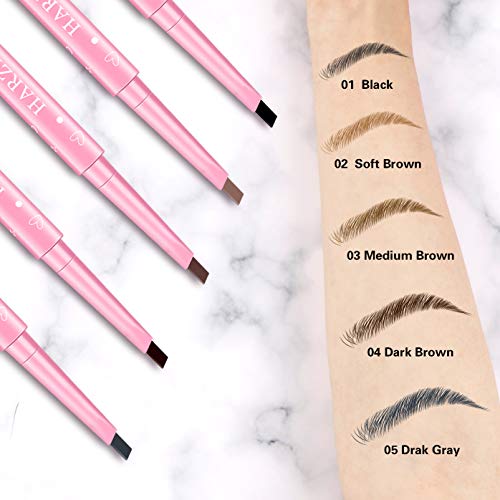 1 Count Eyebrow Pencil, For Daily Brow Makeup, Long-Lasting Waterproof & Sweatproof