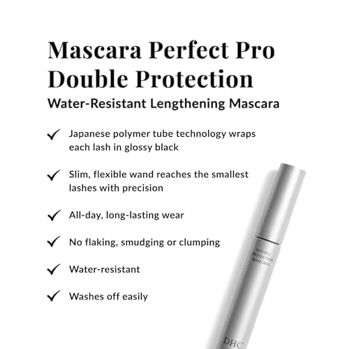 DHC Deep Cleansing Oil 2.3 Fl Oz., Lip Cream 0.05 oz. Net wt. and Mascara Perfect Pro Double Protection 0.17 oz. Net wt.