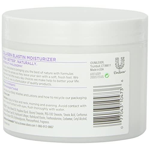 St. Ives Timeless Skin Facial Moisturizer, Collagen Elastin 10 oz, Pack of 6
