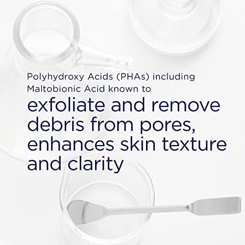 NEOSTRATA Exfoliating Wash Revitalizing Foaming Facial Cleanser with Polyhydroxy Acid For All Skin Types Soap-Free Fragrance-Free, 4.2 Fl Oz (Pack of 1)