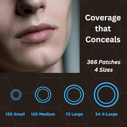 Stealth Pimple Patches ? Acne Patches | Hydrocolloid Patches | Invisible Spot Stickers | Salicylic Acid, Tea Tree Oil & Centella | Cover Zits & Blemishes (360 Count (Pack of 1))