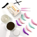 Lash Lift Rods Glue blam kit 2025 Silicone Eyelash Lift Pads 5 Sizes Softer Eyelash Perm Silicone Pads Reusable Soft Lash Lift Shields for Different Length Eyelashes Perfect Lifting