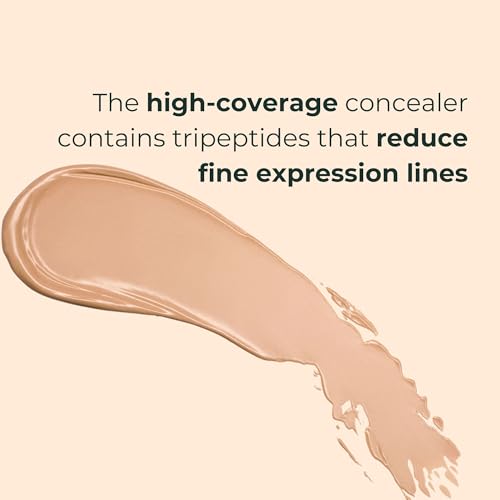 M. Asam MAGIC FINISH HIGHCLASS LIQUID CONCEALER Ivory (0.13 fl oz) - 4-in-1 Concealer With Mimic-Lift complex & High Coverage For Dark Circles & Blemishes, Vegan Make Up With Illuminating Pigments