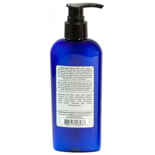 COLONEL CONK After Shave Lotion Unscented, 6 FZ