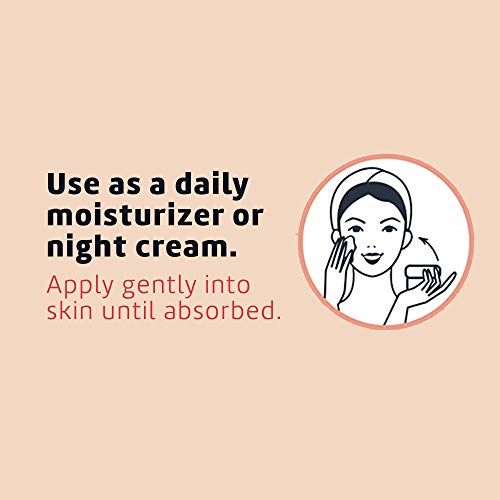 De La Cruz Vitamin E Cream Moisturizer for Face and Neck - Moisturizing Skin Care for All Skin Types - Made in USA - 4 OZ. (6 Pack)