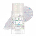 Rainbow Face and Body Glitter Stick for Sparkling Makeup, Hair Glitter Accessories for Women, Highlighting Stick for Fairy Dust Makeup, Cheerful Face Glitter for Festive Parties and Carnivals