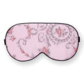 Maxfeel 100% Pure Silk Eye Mask - Sleep Eye Cover in Floral Colors (#1)