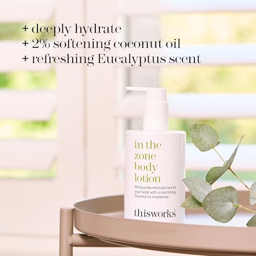 THISWORKS In The Zone Body Lotion, Natural Therapeutic Lotion, 300ml, 10.1 fl. oz