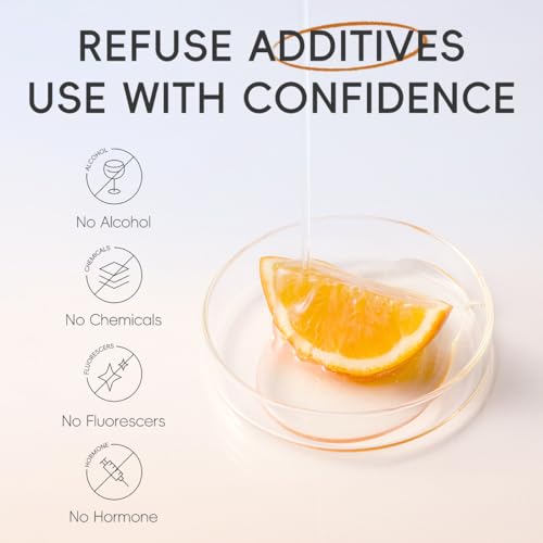 Vitamin C Skincare Set, Complete Face Care Kit with Cleanser, Toner, Serum, Eye Cream and Face Cream