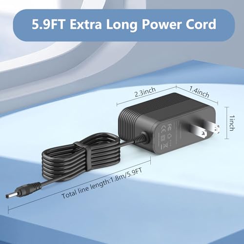 Charger for Remington PG525 PG6025 MB2500 PG6135 PG6060 All-in-One Trimmer Replacement for Remington PG606 PG6015 PG6135 Clippers AC Adapter Power Cord