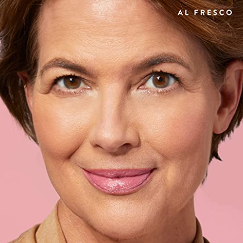 Baked Balance-n-Brighten Powder Foundation, Fair + Italian Marble Sheer Hydrating Lipstick, Al Fresco