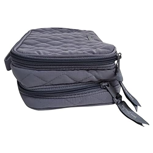 Medium Iconic Blush & Brush Makeup Case (Carbon Gray)