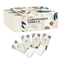 Ourmed Life Compressed Towel Tablets ? Portable, Individually Wrapped Disposable Face Towels, Quickly Expand with Water, Soft & Lint-Free, 12¡®¡¯x10¡®¡¯ for Travel, Camping, Hiking, Backpacking (56 Count)