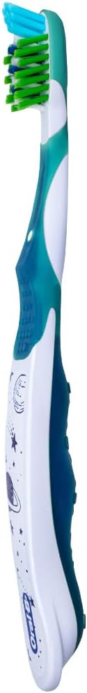 Oral-B Pro-Health Junior CrossAction Galaxy Toothbrush, Ages 6+, Soft - Pack of 4