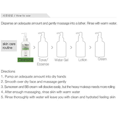 Dr. Troub Skin Returning Cleansing Milk Mild Deep 6.7oz K-beauty