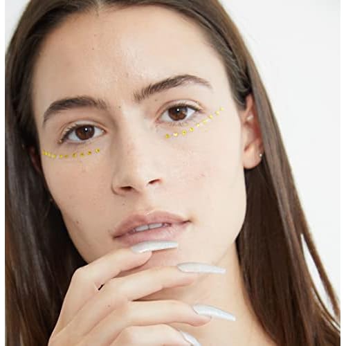 PaintLab Eye Gems, Self-Adhesive Rhinestones for Makeup, Face Jewels for Beginners, Kids, Teens, and Women, Dazey