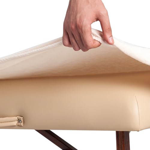 Master Massage Universal Massage Table Flannel Sheet Set 3 in 1 Table Cover, Face Cushion Cover, Table Sheet, Lily Green