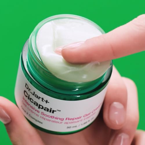 Dr.Jart+ Cicapair Cooling Gel Korean Face Moisturizer for Redness and Sensitive Skin with Centella Asiatica | Korean Skin Care, 1.69 Fl Oz