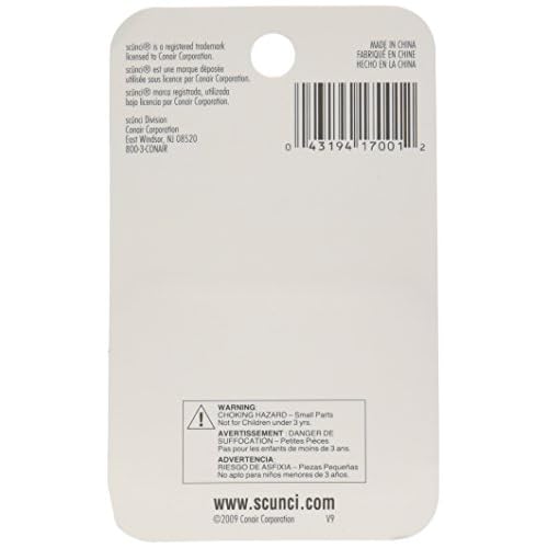 Scunci Bright Mini Polybands, 75 ct