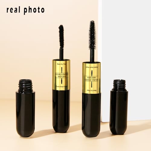 Fiber-infused Mascara, Black Tiny Fibers included Mascara to Extend and Elongate Eyelash, for Maximum Volume and Curl Effect by ¡°Linble¡±