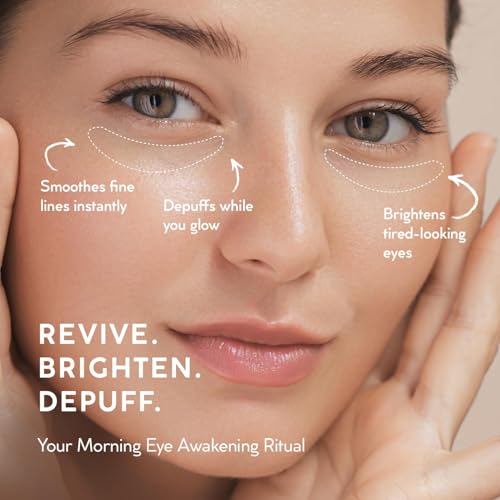 VELAMO ADVANCED Caffeine Eye Stick: Energizing & Hydrating Under Eye Balm for Dark Circles & Puffiness - Travel Essentials, Portable & Perfect for On-the-go Use, 0.1 OZ/3g