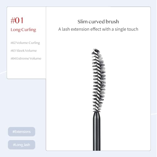 CLIO Kill Lash Superproof Mascara (01 LONG CURLING BLACK) - OLD VERSION